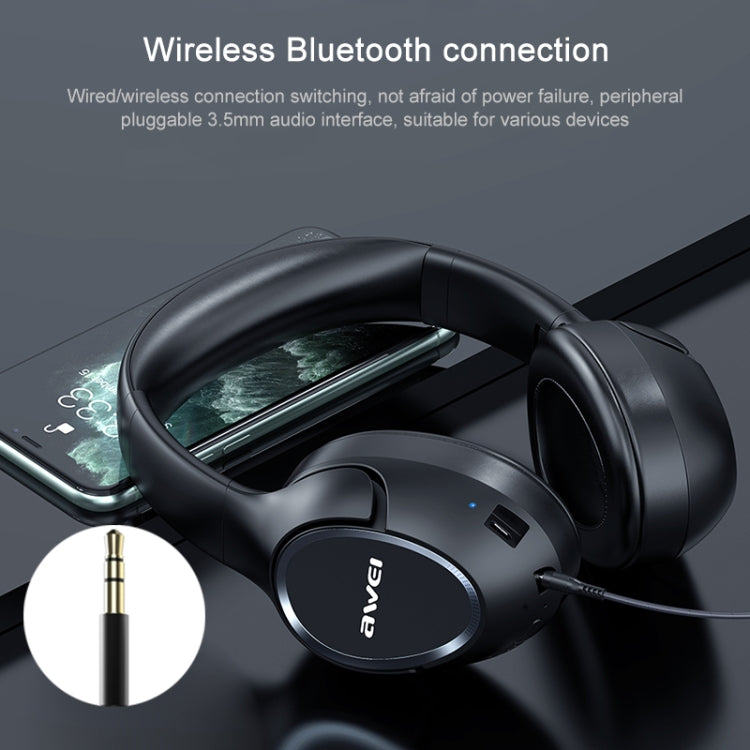 AWEI A770BL Bluetooth 5.0 Stereo Kabelloses Bluetooth-Headset