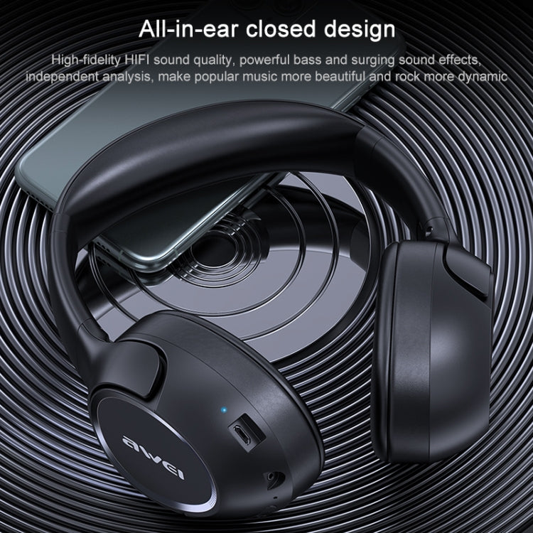 AWEI A770BL Bluetooth 5.0 Stereo Kabelloses Bluetooth-Headset