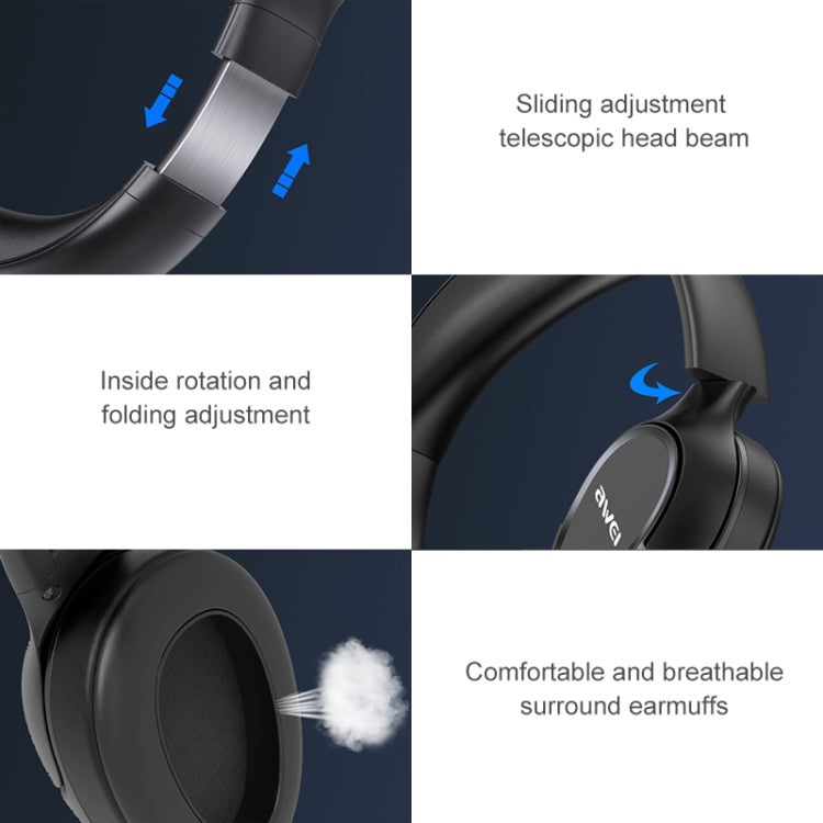 AWEI A770BL Bluetooth 5.0 Stereo Kabelloses Bluetooth-Headset