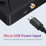 TX13 3-in-1 Tragbarer Bluetooth 5.0 Digitaler Optischer Koaxial Audio-Sender mit 3,5mm Anschluss für Bluetooth-Lautsprecher / Headset, TX13