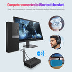 TX13 3-in-1 Tragbarer Bluetooth 5.0 Digitaler Optischer Koaxial Audio-Sender mit 3,5mm Anschluss für Bluetooth-Lautsprecher / Headset, TX13