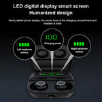 S11 TWS Touch Bluetooth Ohrhörer mit Magnetischer Ladestation, unterstützt Drei-Bildschirm LED Stromanzeige