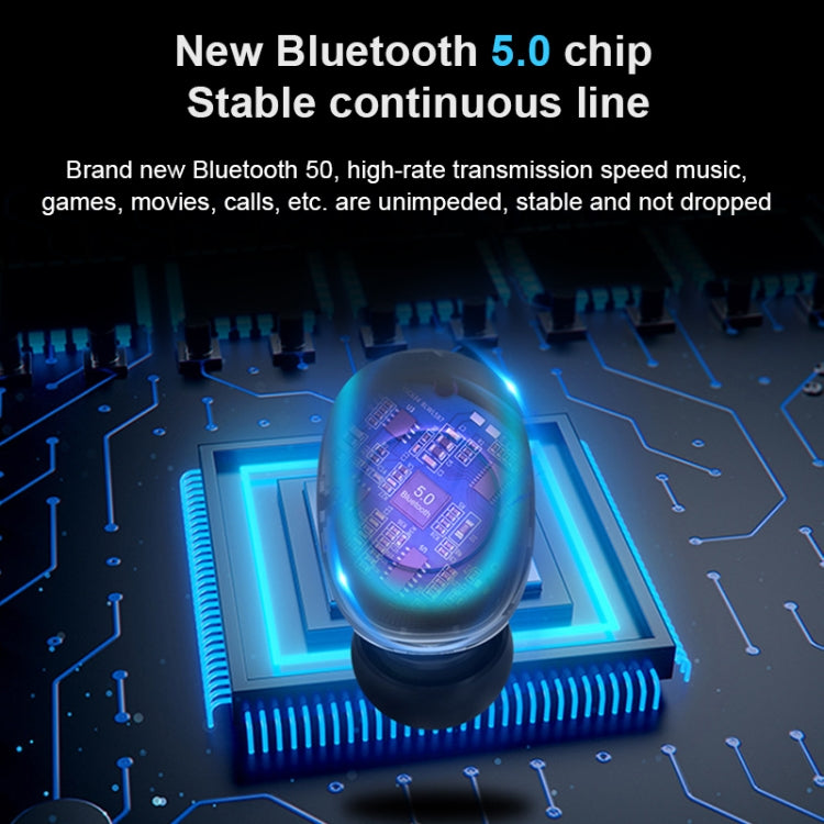 S11 TWS Touch Bluetooth Ohrhörer mit Magnetischer Ladestation, unterstützt Drei-Bildschirm LED Stromanzeige