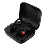 Q83 Kabelloser Ohrbügel-Sport Bluetooth Ohrhörer mit Ladestation, unterstützt Drei-Bildschirm LED Stromanzeige & Powerbank, Q83