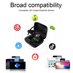 Q83 Kabelloser Ohrbügel-Sport Bluetooth Ohrhörer mit Ladestation, unterstützt Drei-Bildschirm LED Stromanzeige & Powerbank, Q83