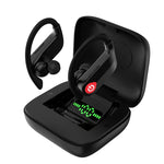 Q83 Kabelloser Ohrbügel-Sport Bluetooth Ohrhörer mit Ladestation, unterstützt Drei-Bildschirm LED Stromanzeige & Powerbank, Q83