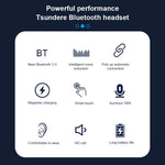 Q83 Kabelloser Ohrbügel-Sport Bluetooth Ohrhörer mit Ladestation, unterstützt Drei-Bildschirm LED Stromanzeige & Powerbank, Q83