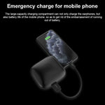 Q83 Kabelloser Ohrbügel-Sport Bluetooth Ohrhörer mit Ladestation, unterstützt Drei-Bildschirm LED Stromanzeige & Powerbank, Q83