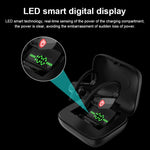 Q83 Kabelloser Ohrbügel-Sport Bluetooth Ohrhörer mit Ladestation, unterstützt Drei-Bildschirm LED Stromanzeige & Powerbank, Q83