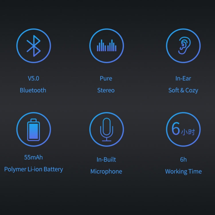 awei N5 Binaurales kabelloses Bluetooth 5.0 Headset