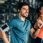 Mucro MB-232 Lauf-In-Ear Sport Ohrhörer mit Ohrbügel Kabelgebundene Stereo-Kopfhörer für Joggen und Fitnessstudio