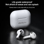 Original Lenovo LivePods LP40 TWS IPX4 Wasserdichte Bluetooth-Kopfhörer mit Ladebox, Unterstützt Touch & HD-Anrufe & Siri & Master-Slave-Umschaltung, LivePods LP40