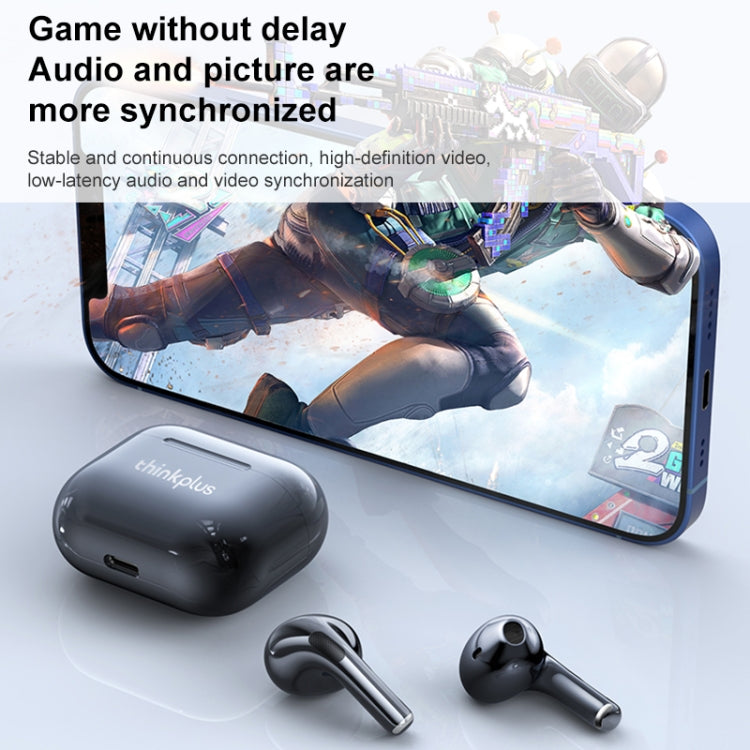 Original Lenovo LivePods LP40 TWS IPX4 Wasserdichte Bluetooth-Kopfhörer mit Ladebox, Unterstützt Touch & HD-Anrufe & Siri & Master-Slave-Umschaltung, LivePods LP40