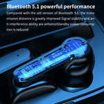 M19 Bluetooth 5.1 TWS Digitalanzeige Kabellose Bluetooth-Kopfhörer mit Ladebox, Unterstützt Touch & Siri & Batteriestatusanzeige