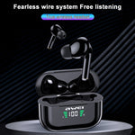 awei T29P Bluetooth V5.0 LED Digitalanzeige True Wireless Sport IPX4 Wasserdichte TWS Kopfhörer mit Ladecase