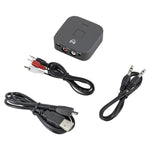 B11 Bluetooth 5.0 Empfänger AUX NFC zu 2 x RCA Audio-Adapter, B11