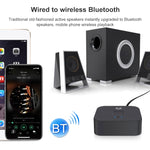 B11 Bluetooth 5.0 Empfänger AUX NFC zu 2 x RCA Audio-Adapter, B11