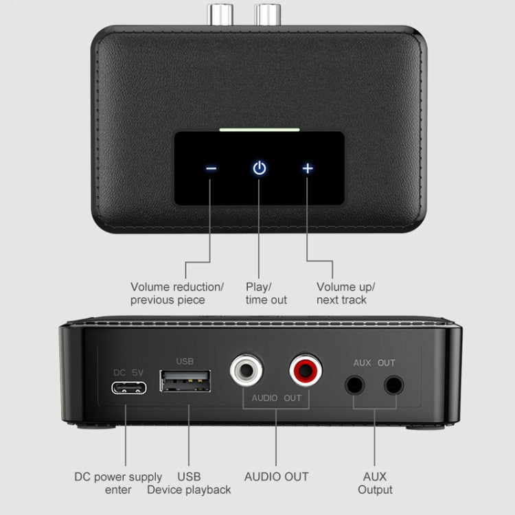 NFC BT19 Bluetooth 5.0 Empfänger Sender Headset Auto-Audio-Player