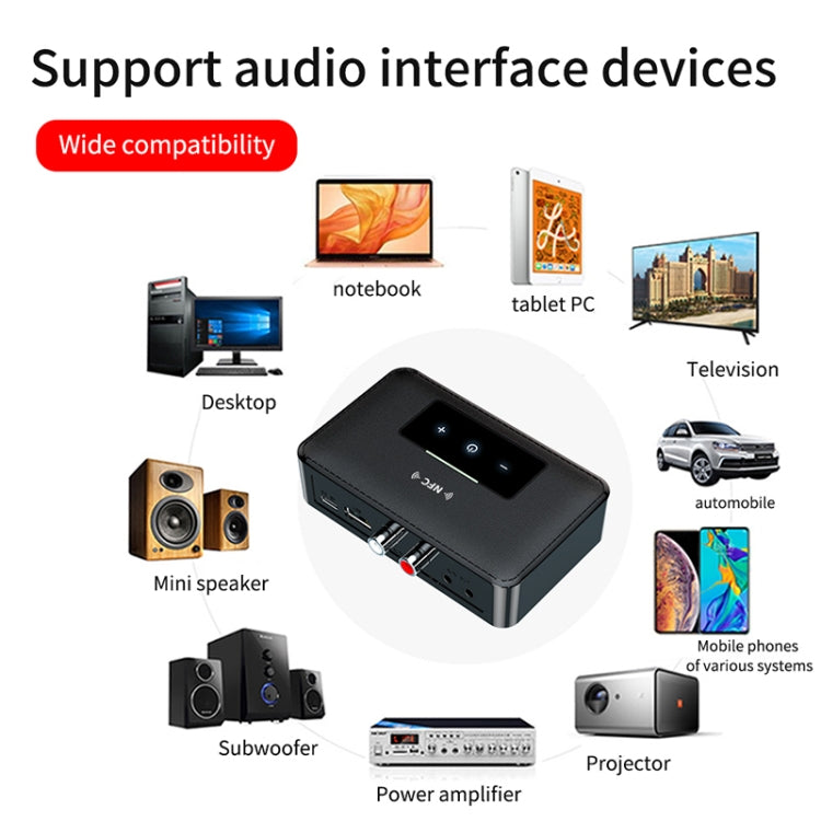 NFC BT19 Bluetooth 5.0 Empfänger Sender Headset Auto-Audio-Player