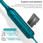 M61 Bluetooth 5.1 Business Sport Magnetischer Metall Stereo Nackenbügel Bluetooth-Kopfhörer