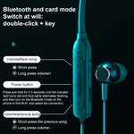 M61 Bluetooth 5.1 Business Sport Magnetischer Metall Stereo Nackenbügel Bluetooth-Kopfhörer