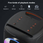 HOPESTAR Party100 Bluetooth 5.0 Tragbarer wasserdichter kabelloser Bluetooth-Lautsprecher mit mobiler Ladefunktion, Party100 (Grün)