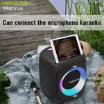 HOPESTAR Party100 Bluetooth 5.0 Tragbarer wasserdichter kabelloser Bluetooth-Lautsprecher mit mobiler Ladefunktion, Party100 (Grün)