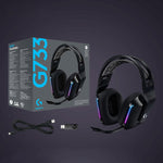 Logitech G733 LIGHTSPEED Kabelloses RGB-Gaming-Headset