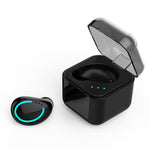 M-B8 Bluetooth 5.0 Mini Unsichtbarer In-Ear Stereo Wireless Bluetooth Ohrhörer mit Ladebox
