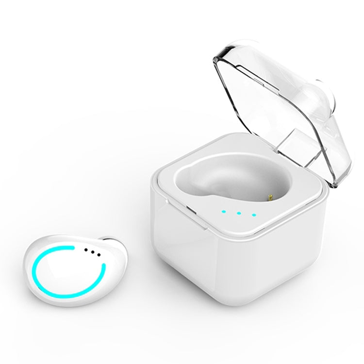 M-B8 Bluetooth 5.0 Mini Unsichtbarer In-Ear Stereo Wireless Bluetooth Ohrhörer mit Ladebox