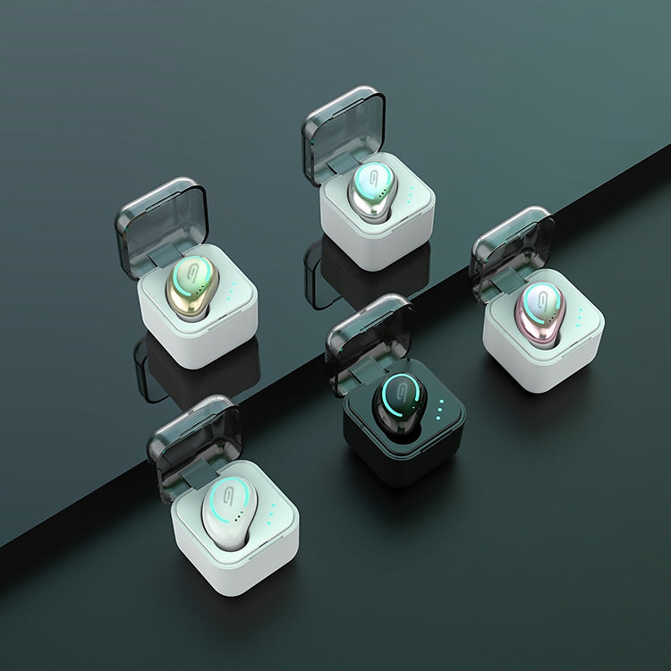 M-B8 Bluetooth 5.0 Mini Unsichtbarer In-Ear Stereo Wireless Bluetooth Ohrhörer mit Ladebox