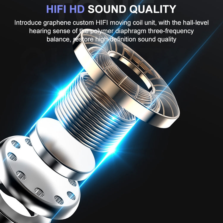 M-B8 Bluetooth 5.0 Mini Unsichtbarer In-Ear Stereo Wireless Bluetooth Ohrhörer mit Ladebox