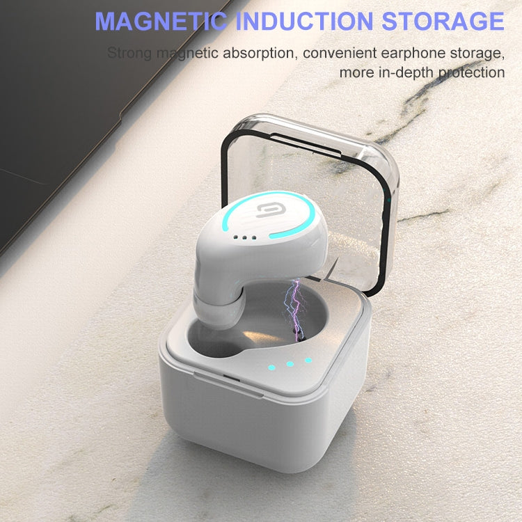 M-B8 Bluetooth 5.0 Mini Unsichtbarer In-Ear Stereo Wireless Bluetooth Ohrhörer mit Ladebox