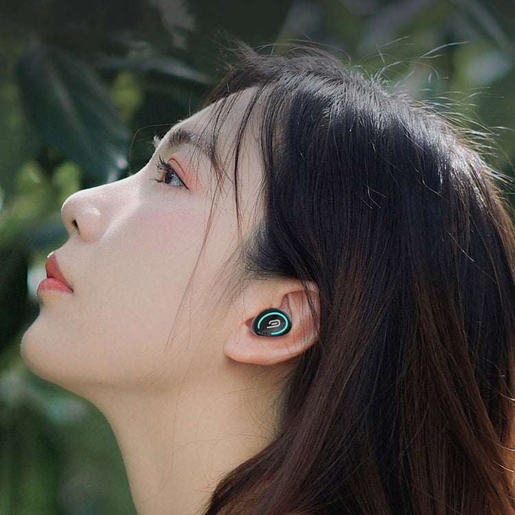M-B8 Bluetooth 5.0 Mini Unsichtbarer In-Ear Stereo Wireless Bluetooth Ohrhörer mit Ladebox