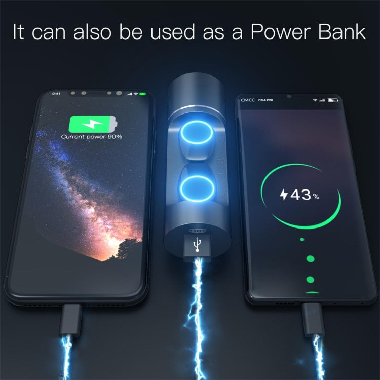 JAKCOM TWS Bluetooth 5.0 Multifunktionales wasserdichtes kabelloses Bluetooth-Headset