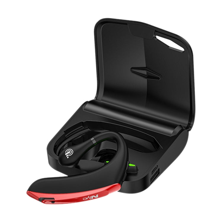 DS800 Bluetooth 5.0 Universelle Ohrbügel-Bluetooth-Kopfhörer für Business und Sport mit Ladebox, Ladebox-Version (Schwarz), Ladebox-Version (Rot)