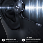 M-1 Rückseitig montierter Touch-Geräuschreduktions-Knochenleitung-Bluetooth-Kopfhörer mit abnehmbarem Mikrofon