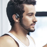 M-1 Rückseitig montierter Touch-Geräuschreduktions-Knochenleitung-Bluetooth-Kopfhörer mit abnehmbarem Mikrofon