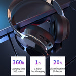 07S Faltbarer Sport-Computer-Gaming-Drahtloses Bluetooth V5.0 Headset mit Mikrofon