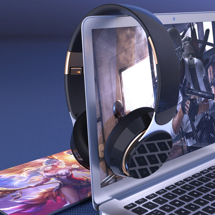 07S Faltbarer Sport-Computer-Gaming-Drahtloses Bluetooth V5.0 Headset mit Mikrofon