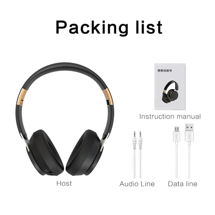 07S Faltbarer Sport-Computer-Gaming-Drahtloses Bluetooth V5.0 Headset mit Mikrofon
