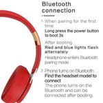 07S Faltbarer Sport-Computer-Gaming-Drahtloses Bluetooth V5.0 Headset mit Mikrofon