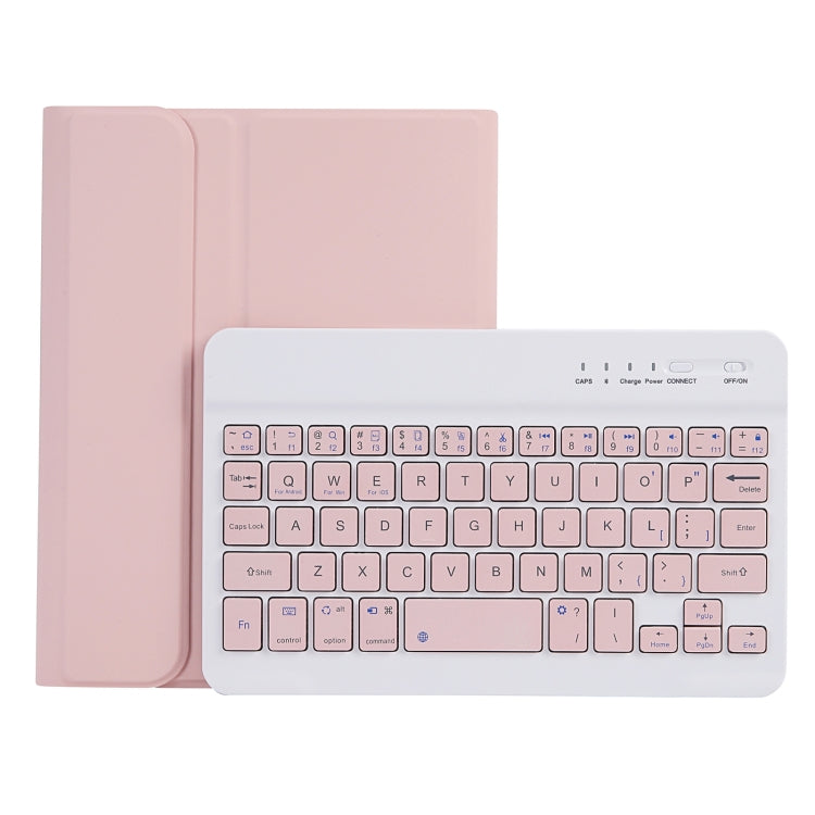 C06B Ultraleichte Candy-Farben Bluetooth Keyboard Tablet-Hülle für iPad mini 6 / mini 7, mit Ständer & Stiftschacht