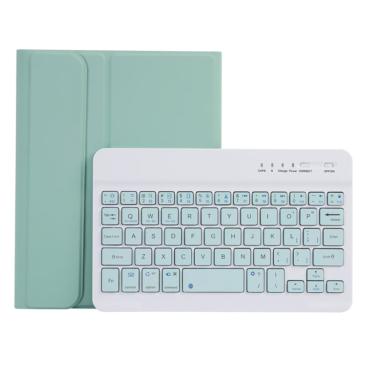C06B Ultraleichte Candy-Farben Bluetooth Keyboard Tablet-Hülle für iPad mini 6 / mini 7, mit Ständer & Stiftschacht