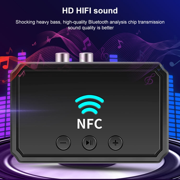 T36 NFC Bluetooth 5.0 Empfänger Sender Headset Auto-Audio-Player