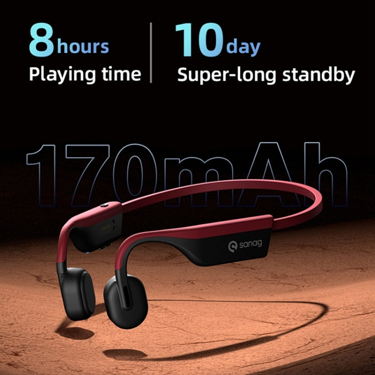 Sanag A9S Pro Luftleitungs-Bluetooth 5.1 HiFi Sport-Kopfhörer
