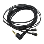 ZS0105 Kopfhörer-Audiokabel für Shure SE535, ZS0105 Schwarz