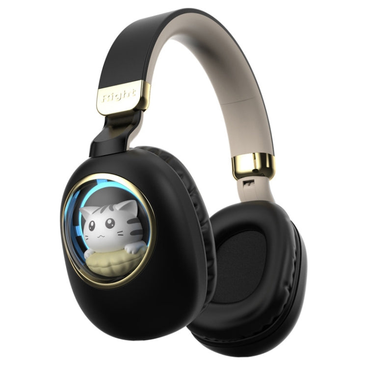 B4 RGB Cartoon Stereo Headset Kabellose Bluetooth-Kopfhörer, Lila, Blau, Rosa, Schwarz