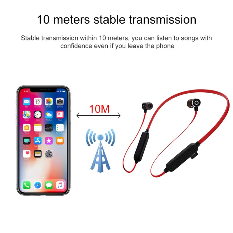 MG-G16 Bluetooth 4.2 Sport Kabellose Bluetooth-Kopfhörer, Unterstützt Karte