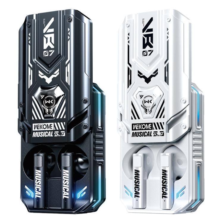 WEKOME VB07 Mecha Serie Blade Kabelloser Bluetooth Ohrhörer, VB07 (Schwarz), VB07 (Weiß)